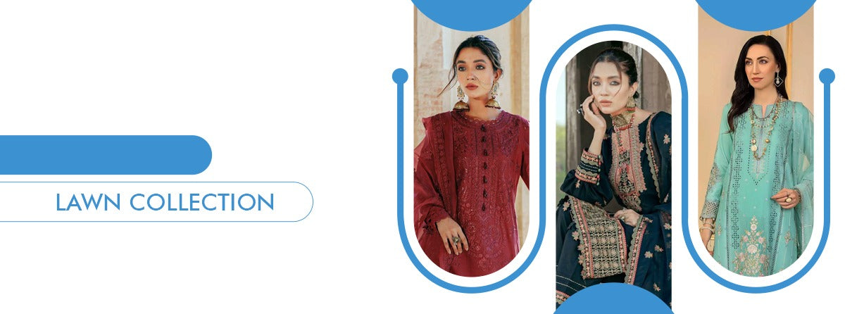Designer Cotton Lawn 3 Pcs Printed Collection 2024 - DL 122 main image 1