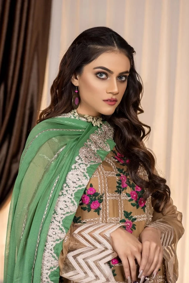 RADIANT SEASON – Chiffon 3 Pcs Unstitched