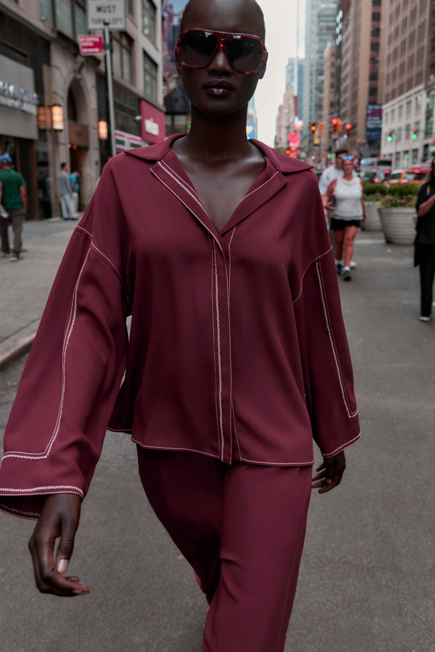 Rust Horizon Co Ord Set