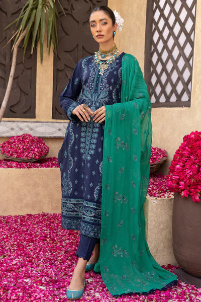 TA-05 EMBROIDERED KARANDI UNSTITCHED 3 PCs