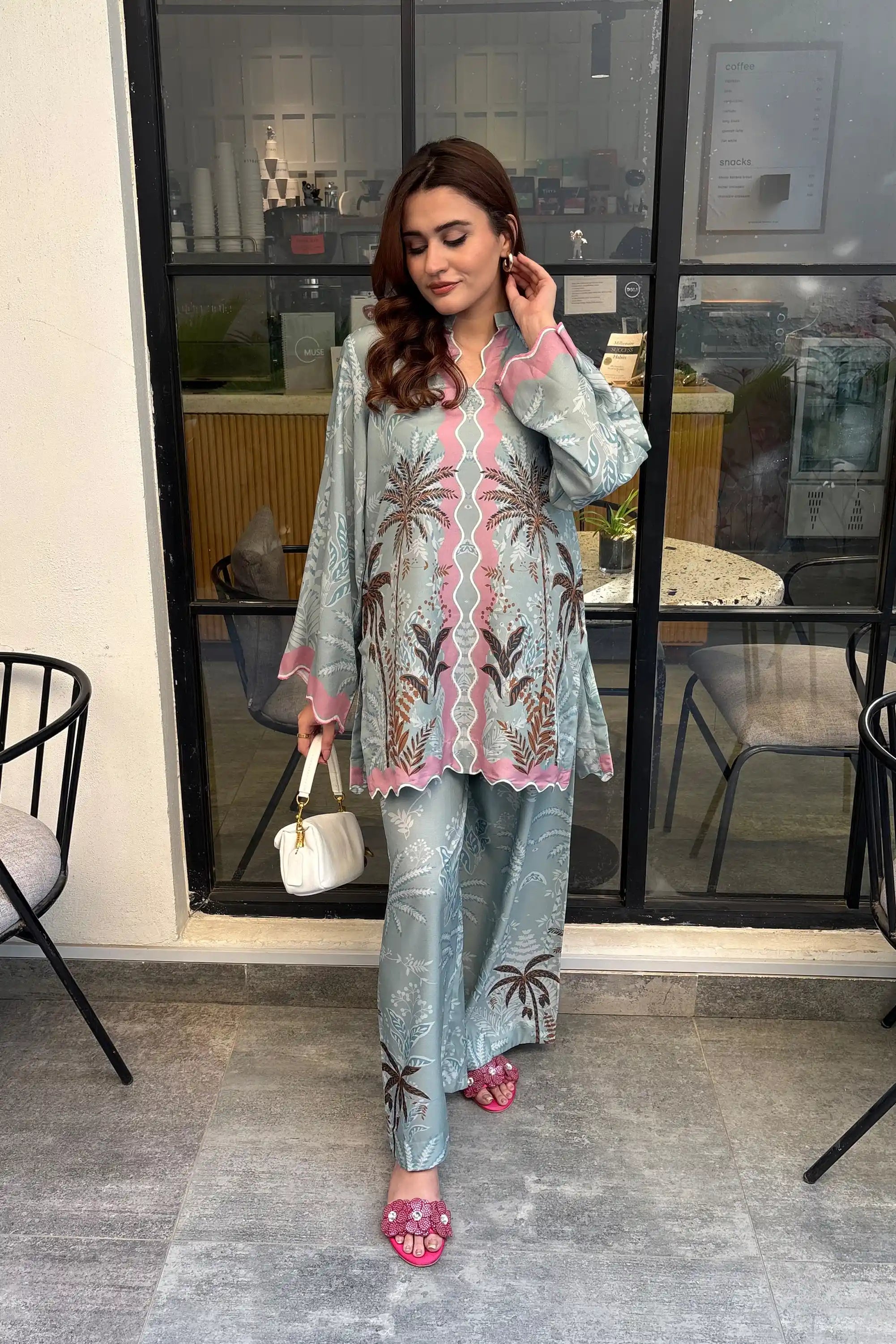 Breeze Poly Lawn Pret 2Pcs