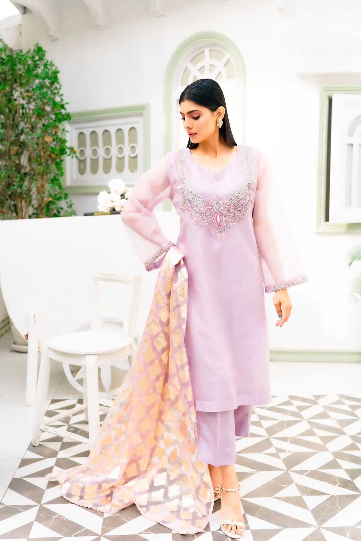 LEVANDER DREAM ORGANZA PRET 2 PCs