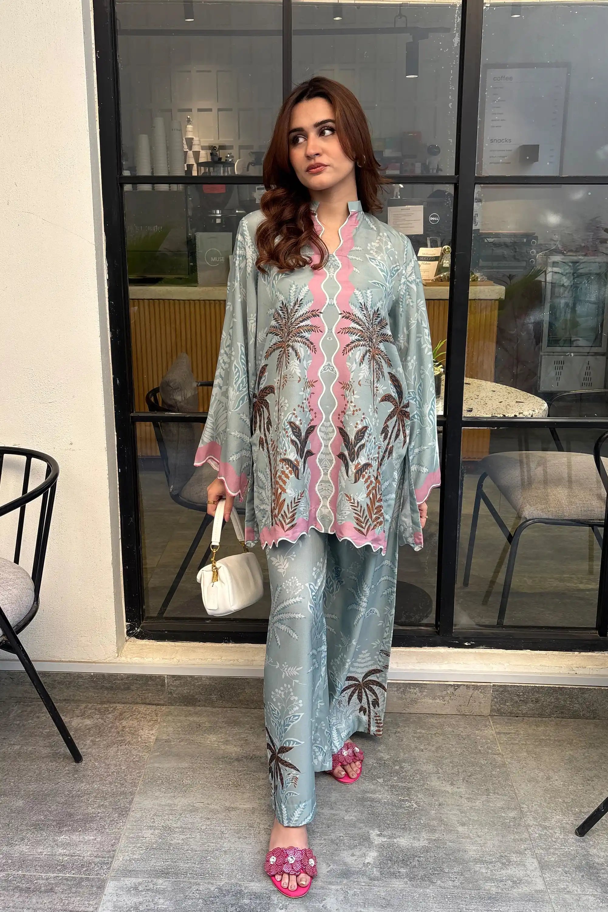 Breeze Poly Lawn Pret 2Pcs