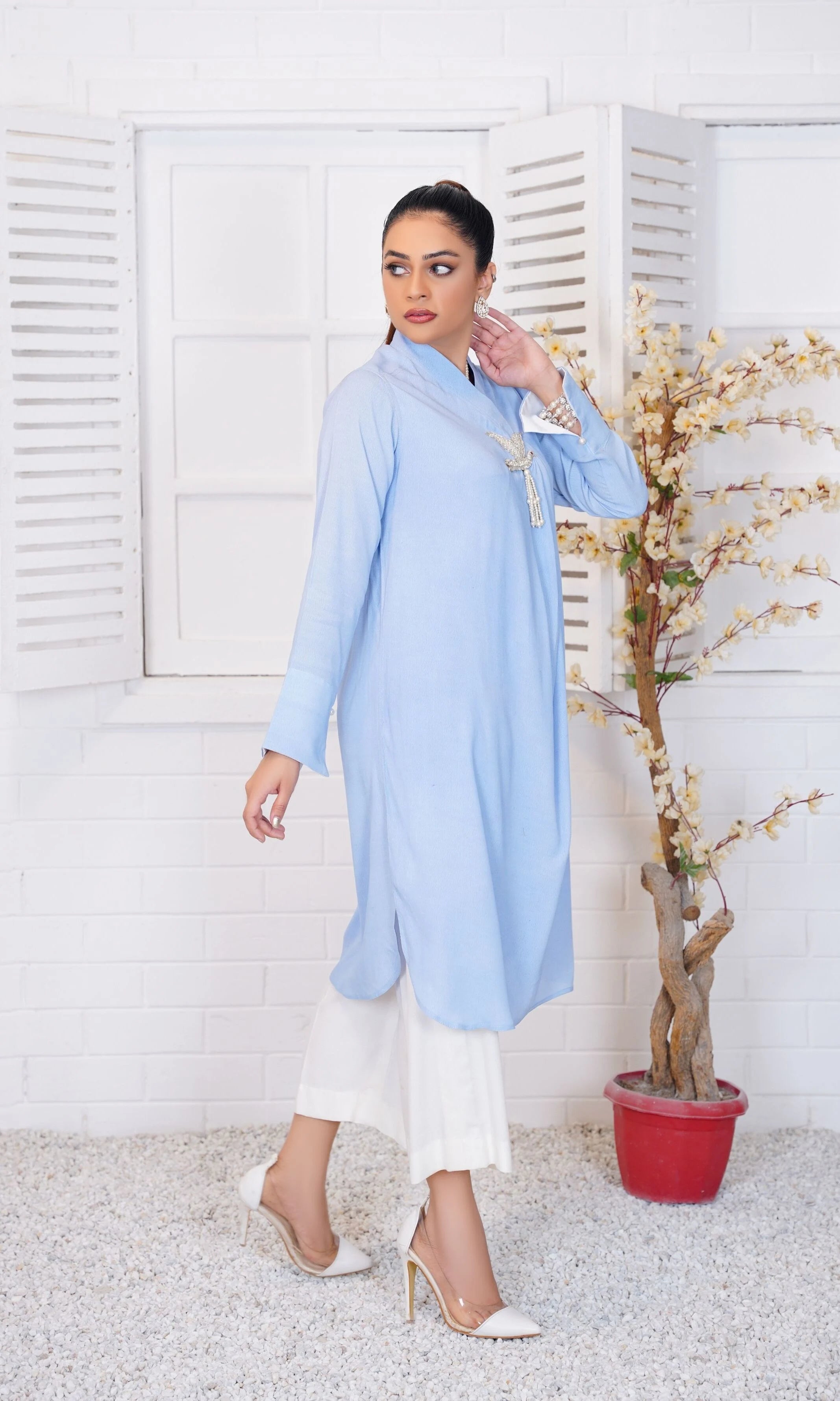 Subh e Nau Georgette Pret