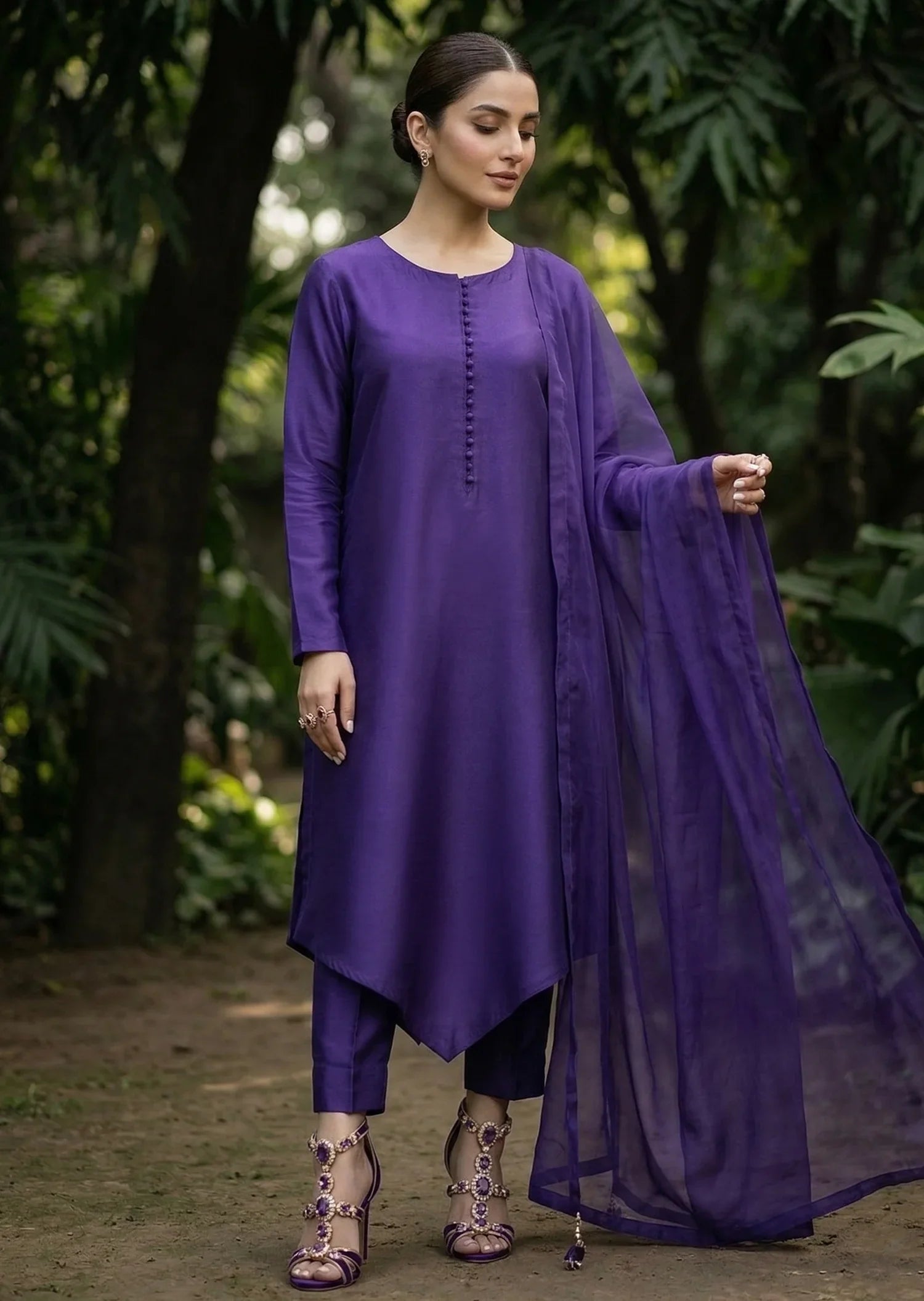 Reem – A Vision in Purple 3-Piece Set