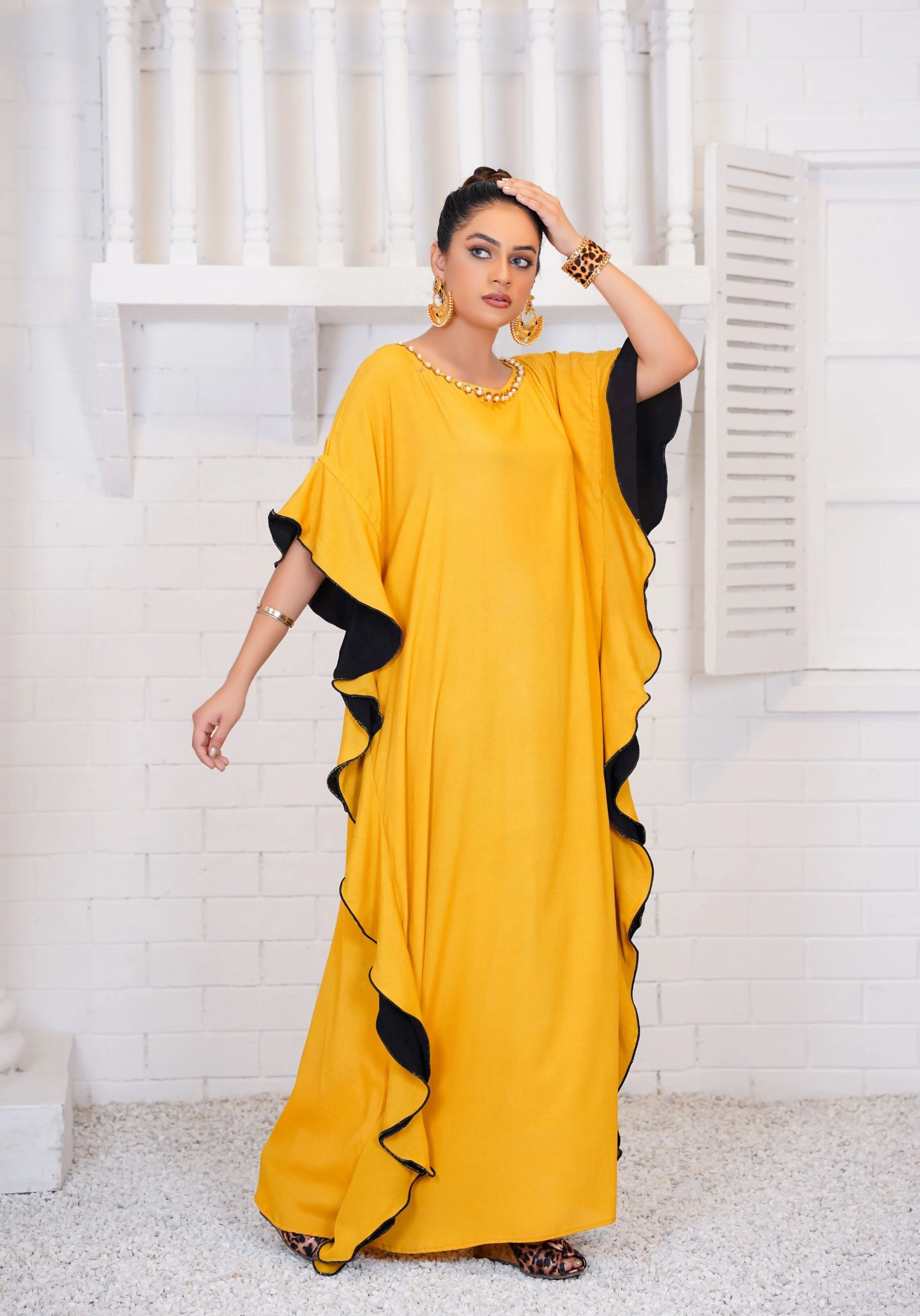 Khushnuma Georgette Kaftan