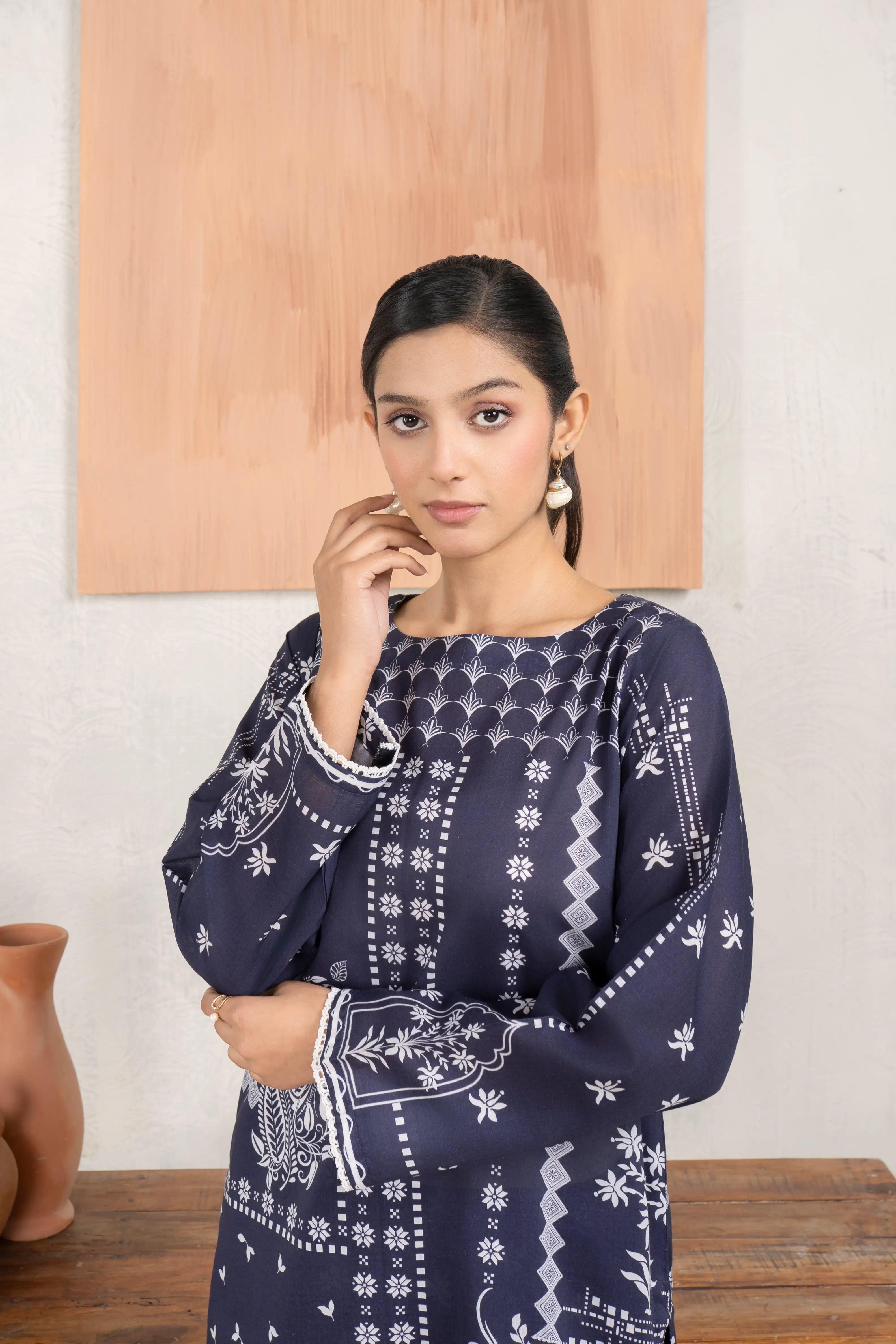 Jahanara Cambric Pret 2Pcs