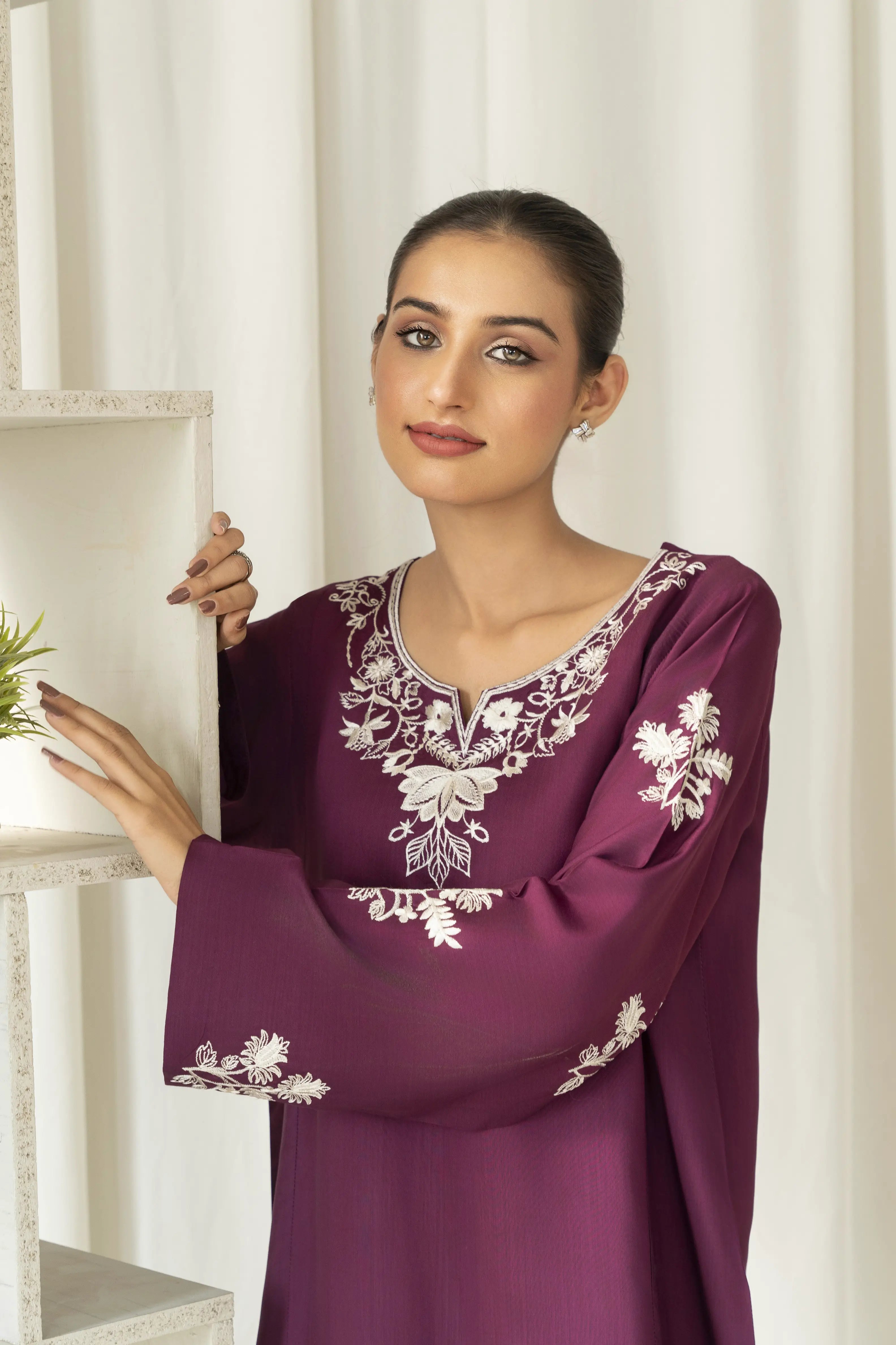 Pansy Lawn Pret 2Pcs