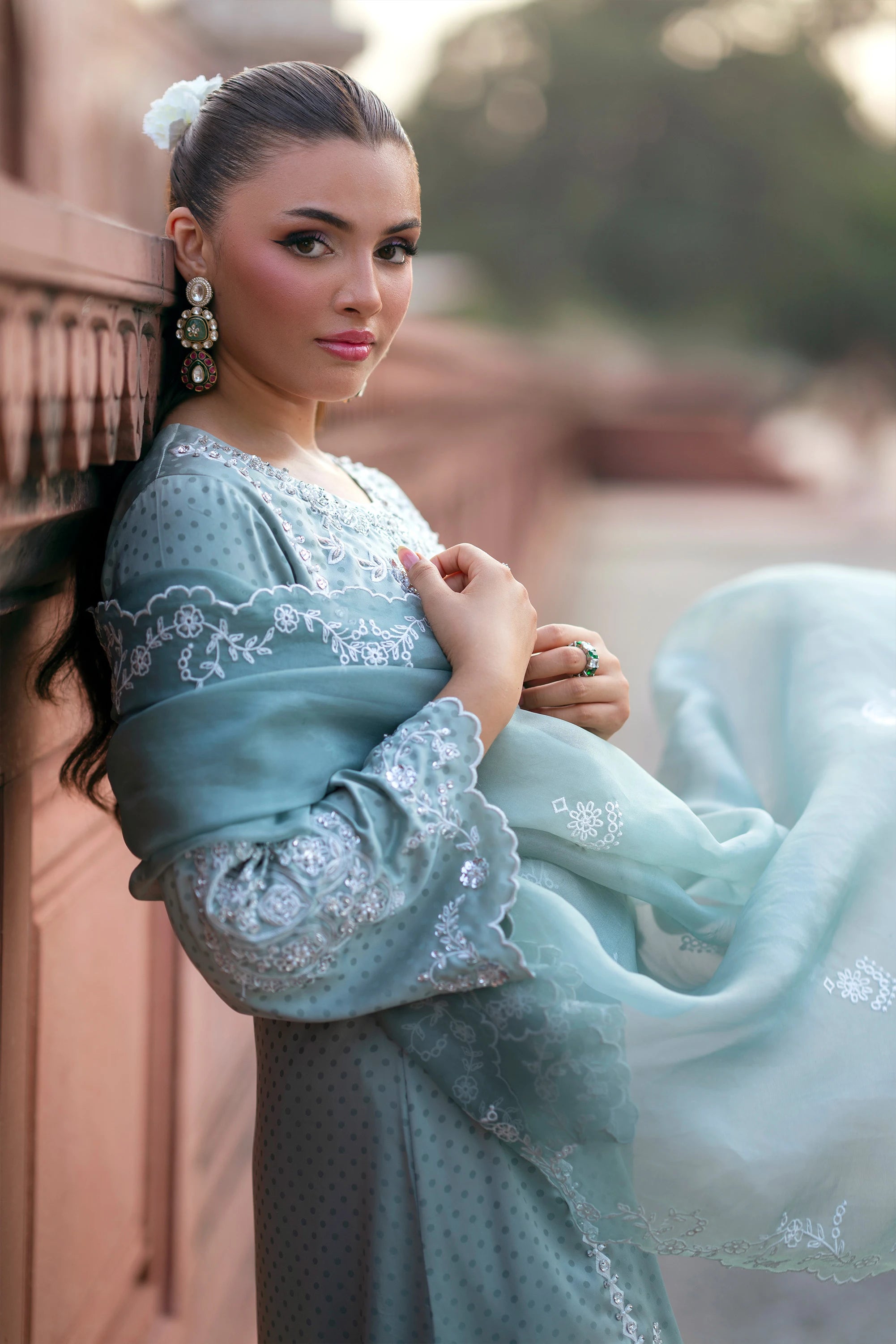 SF-269 Embroidered Raw Silk 3Pcs