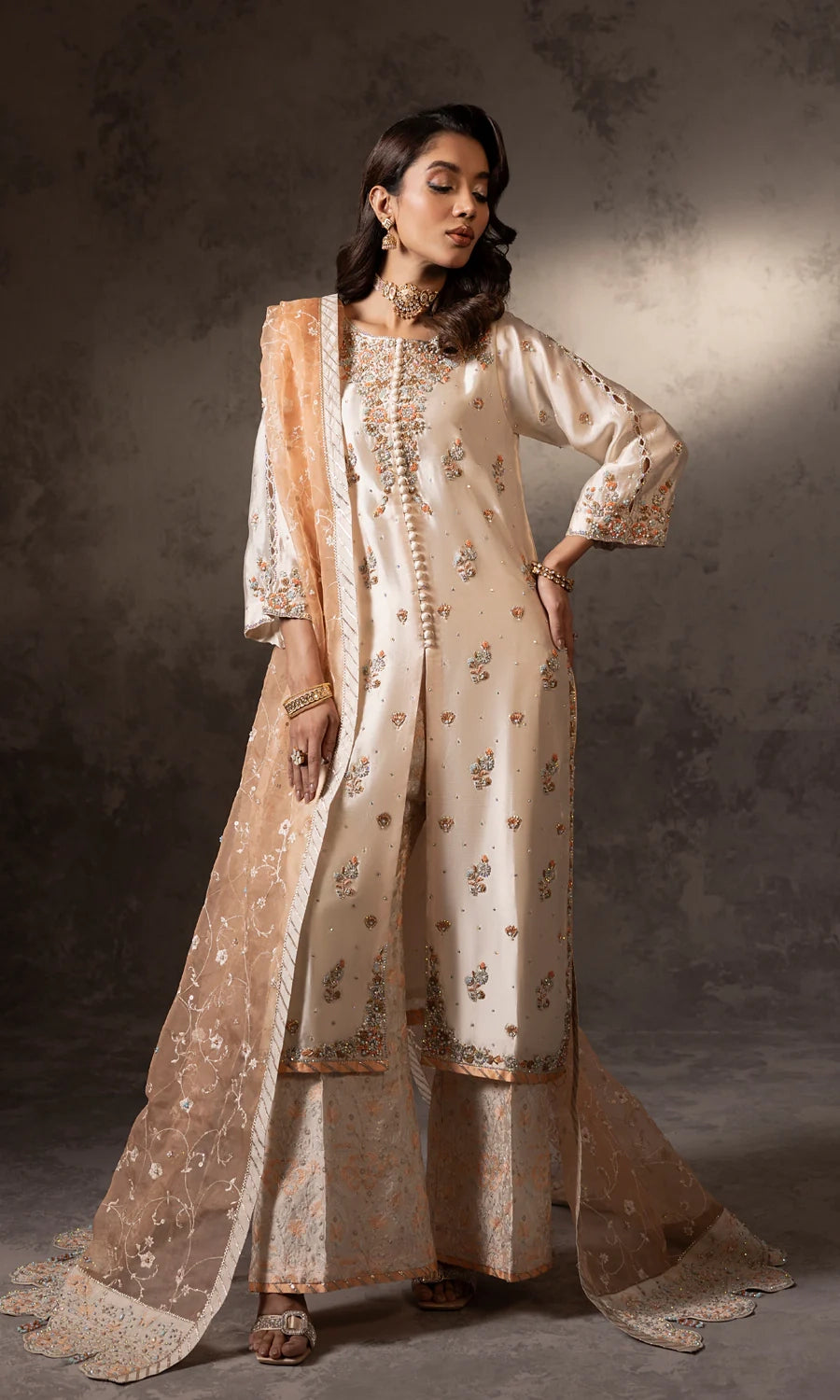 GULABO Sheesha Silk Pret 3 Pcs