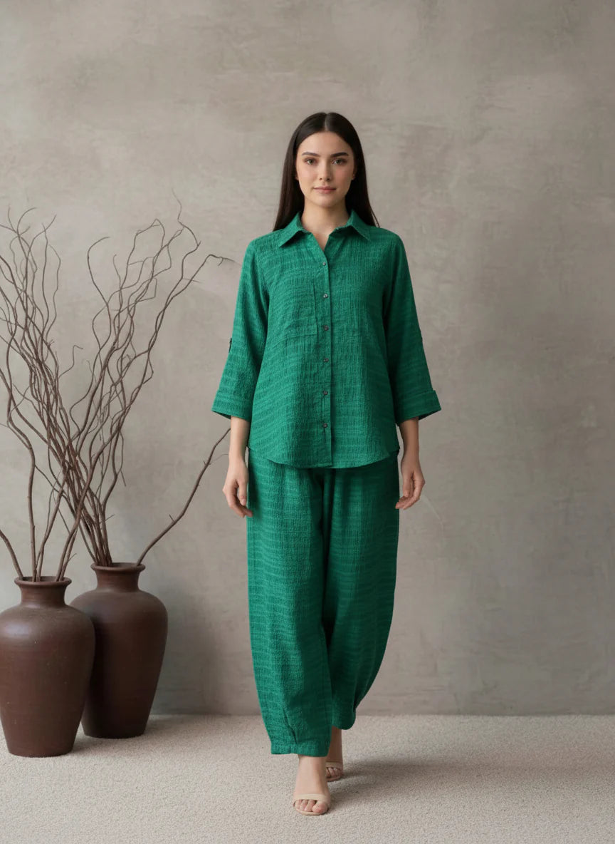 EV05D03-Mint Breeze Co Ord Set