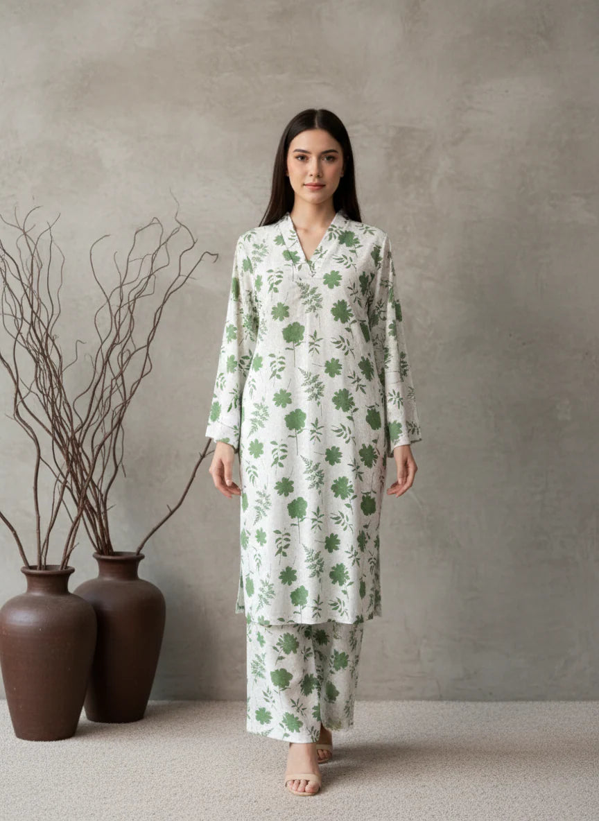 EV05D08 - Verdant Flower Pret 2 PCs