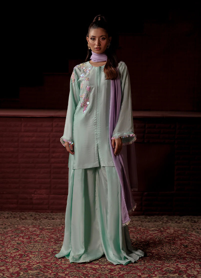 Serenity Silk Embroidered Pret 3Pcs
