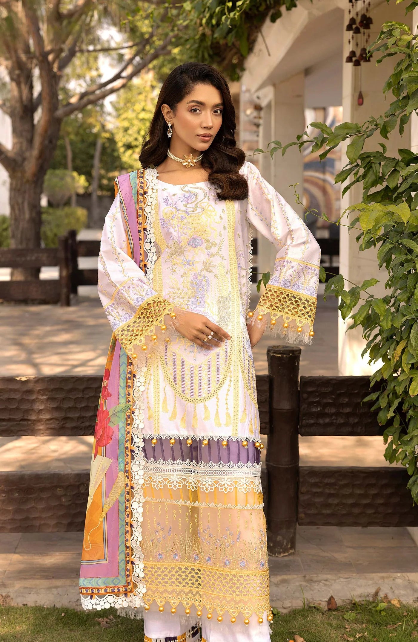 Amber Ember Lawn Unstitched 3 PCs