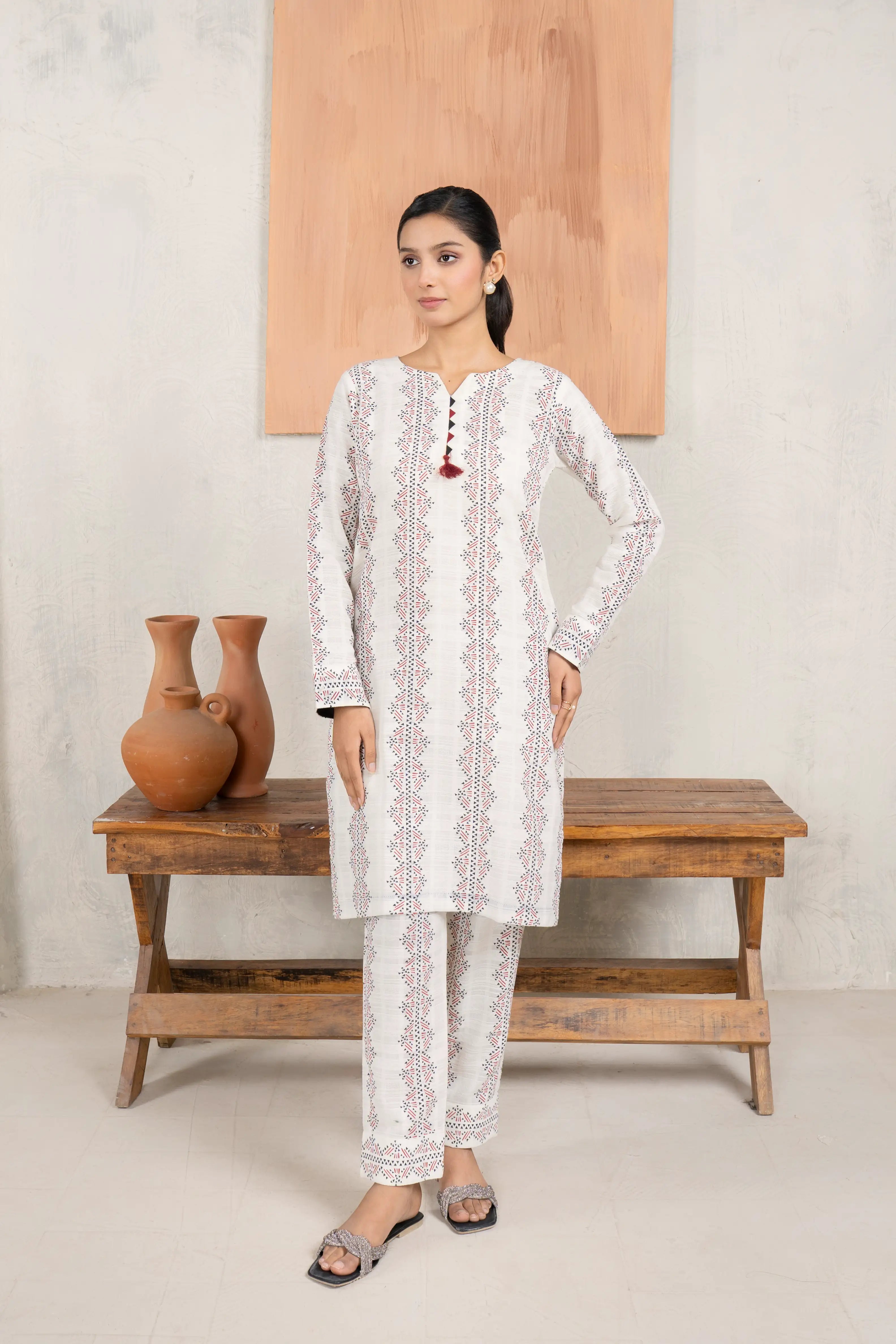 Resolve Khaddar Pret 2Pcs