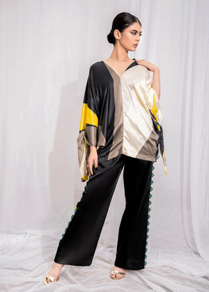 3 Tone Fusion Dress – western dresses for girls in pakistan