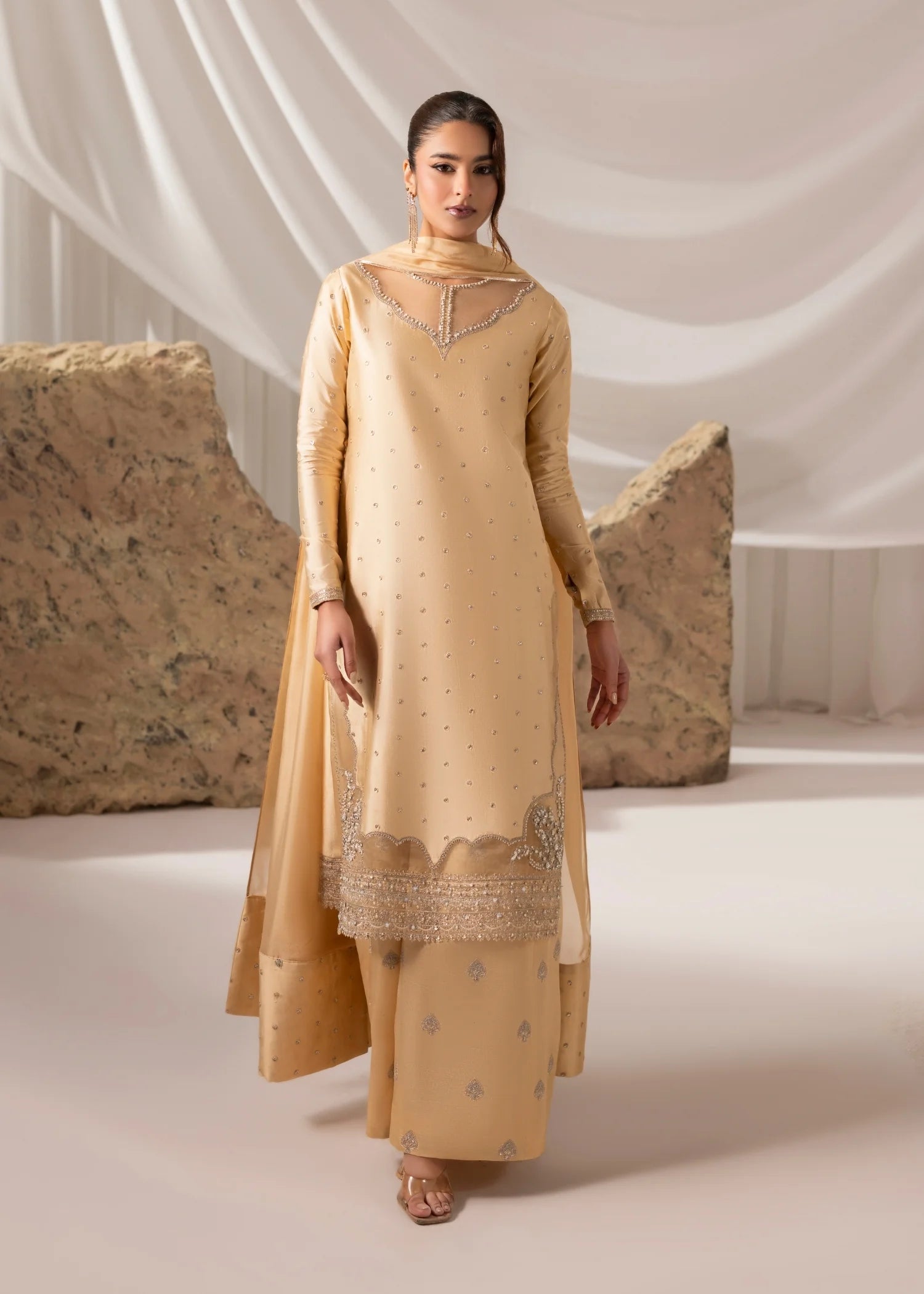 Daffodil Sheesha Silk 3-Piece Pret