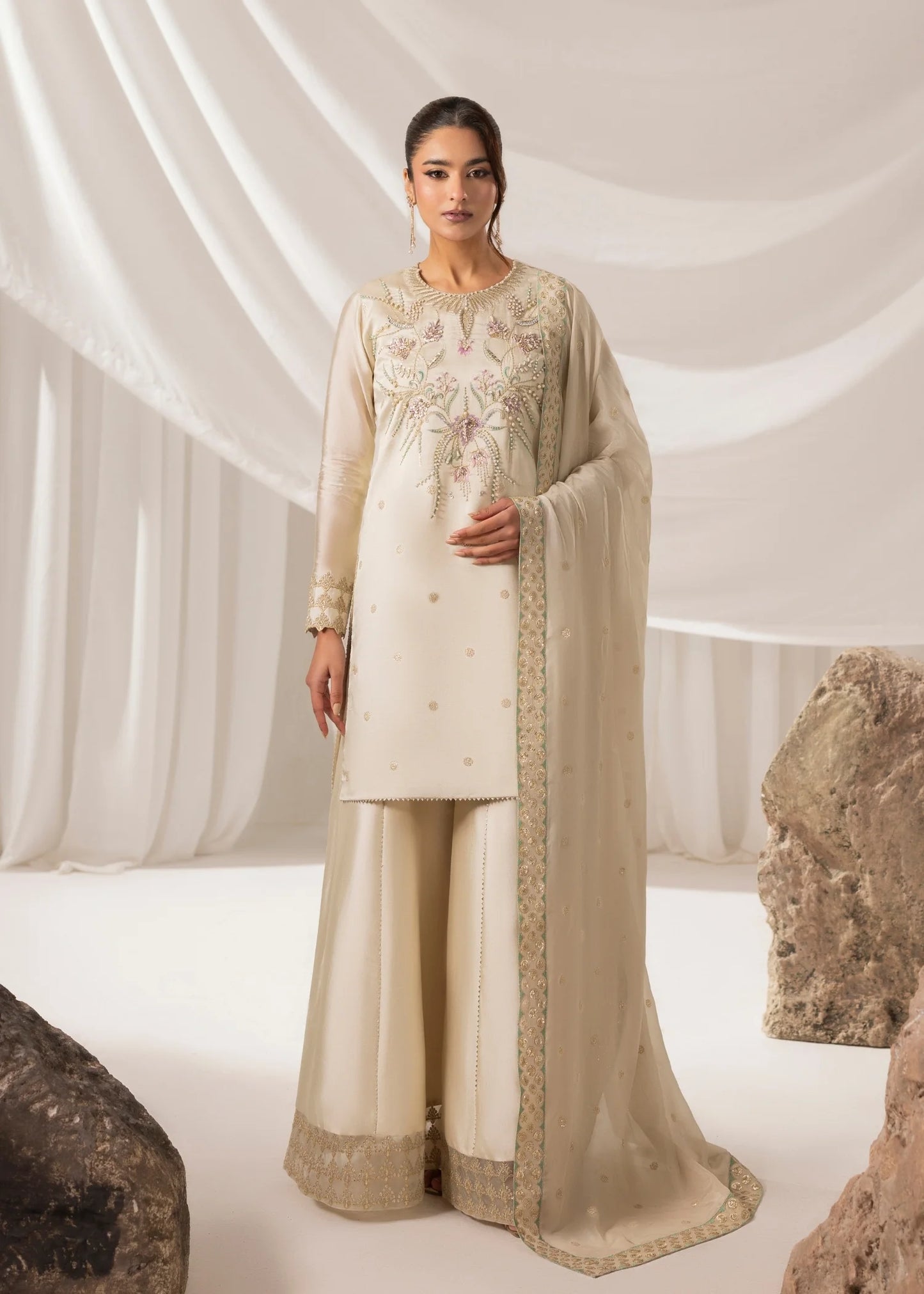 Halo Sheesha Silk 3-Piece Pret