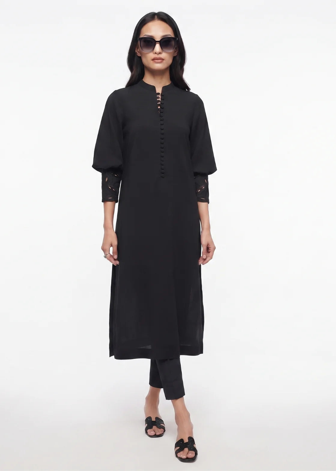 Dark Canvous Co Ord Set