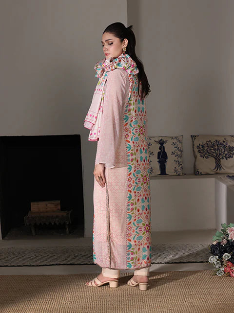 Kaleidoscope Blush Chiffon Pret 2 PCs