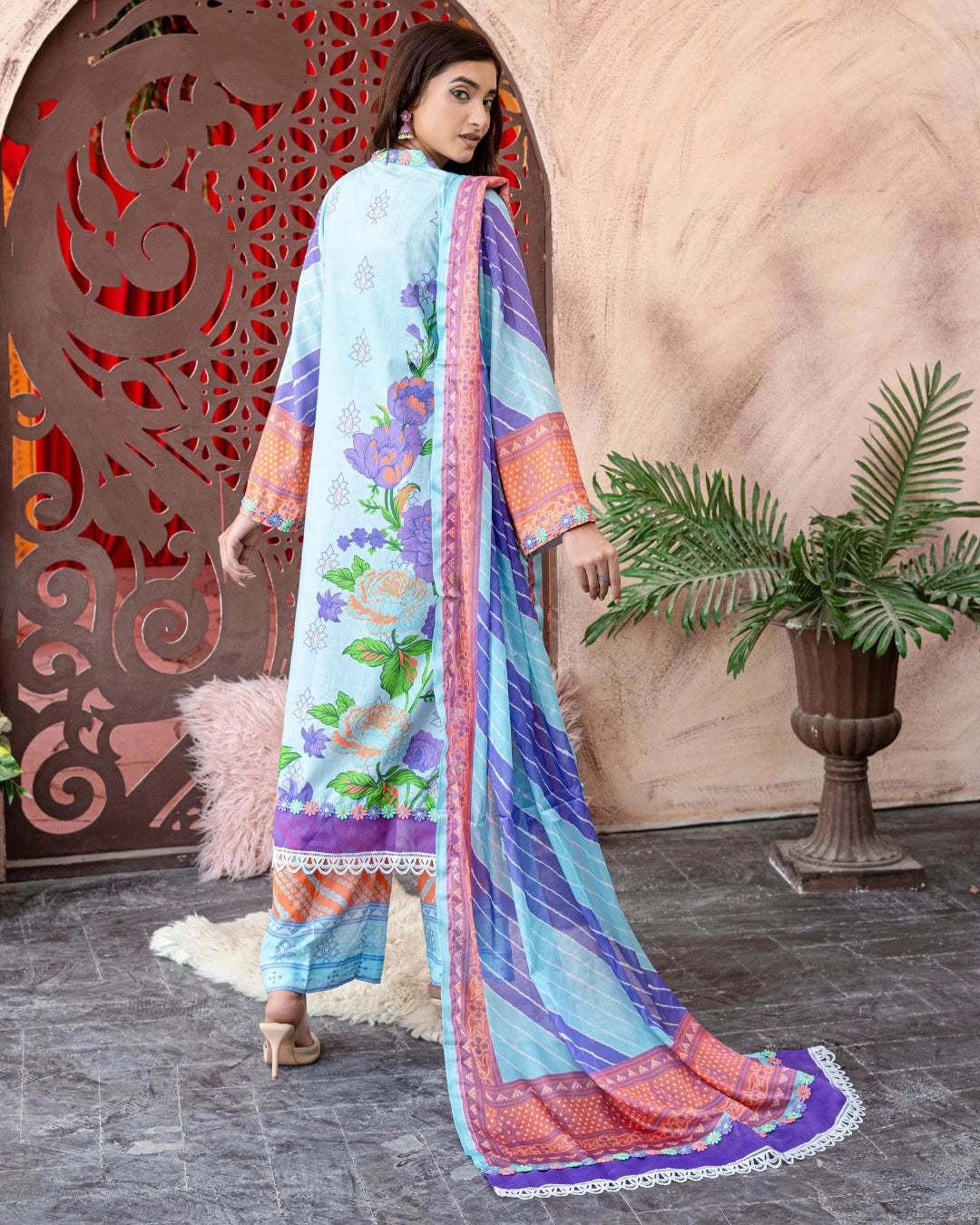 Lamia Lawn Pret 2Pcs