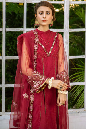 AY314 Marina Gardenia Net Pret – Simple Neckline Attire