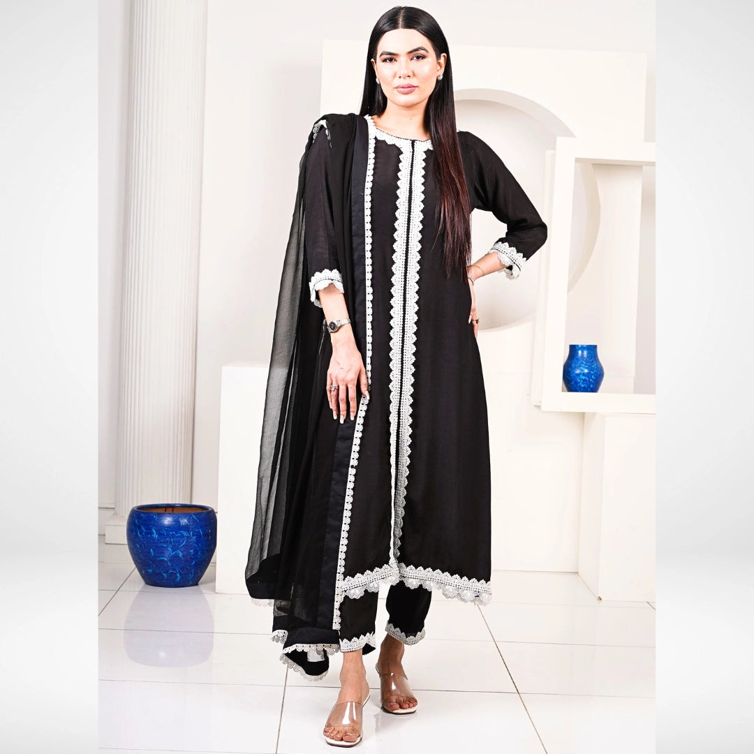 Koel Embellished Raw Silk Pret 2pcs