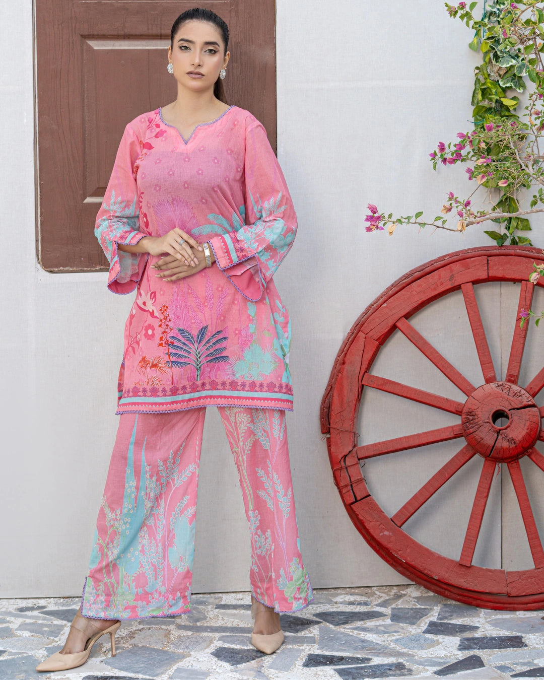 Meerab Lawn Co-Ord Set