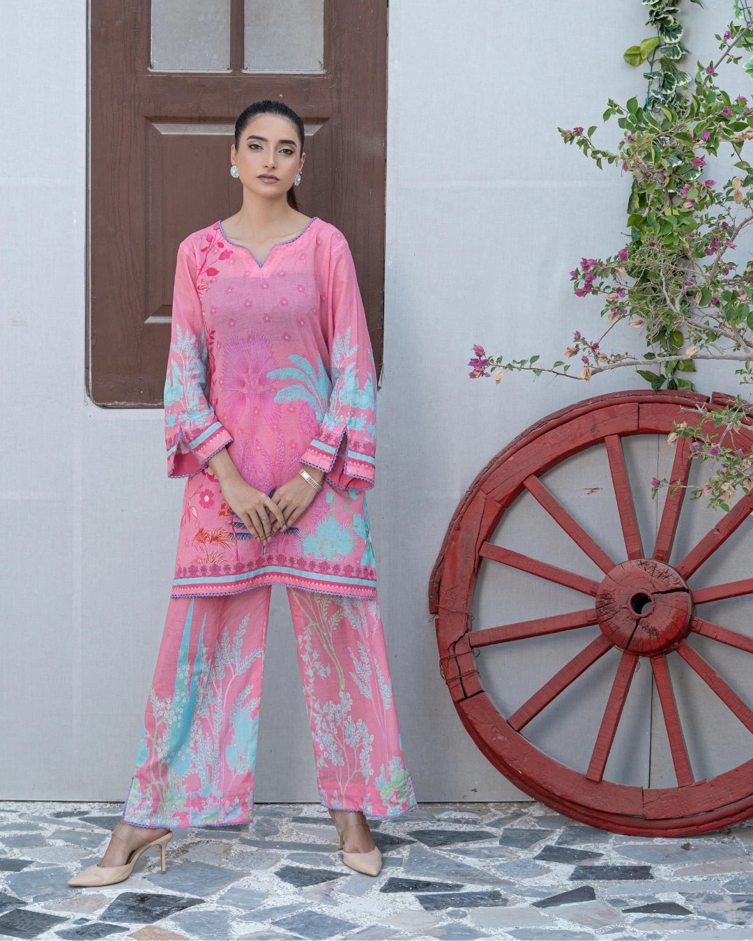 Meerab Lawn Co-Ord Set