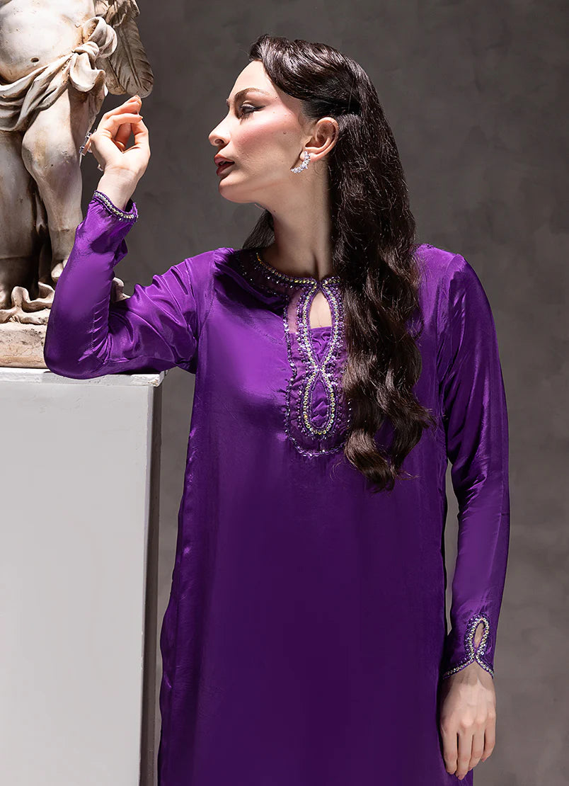 Amara Silk Embroidered Pret 3Pcs