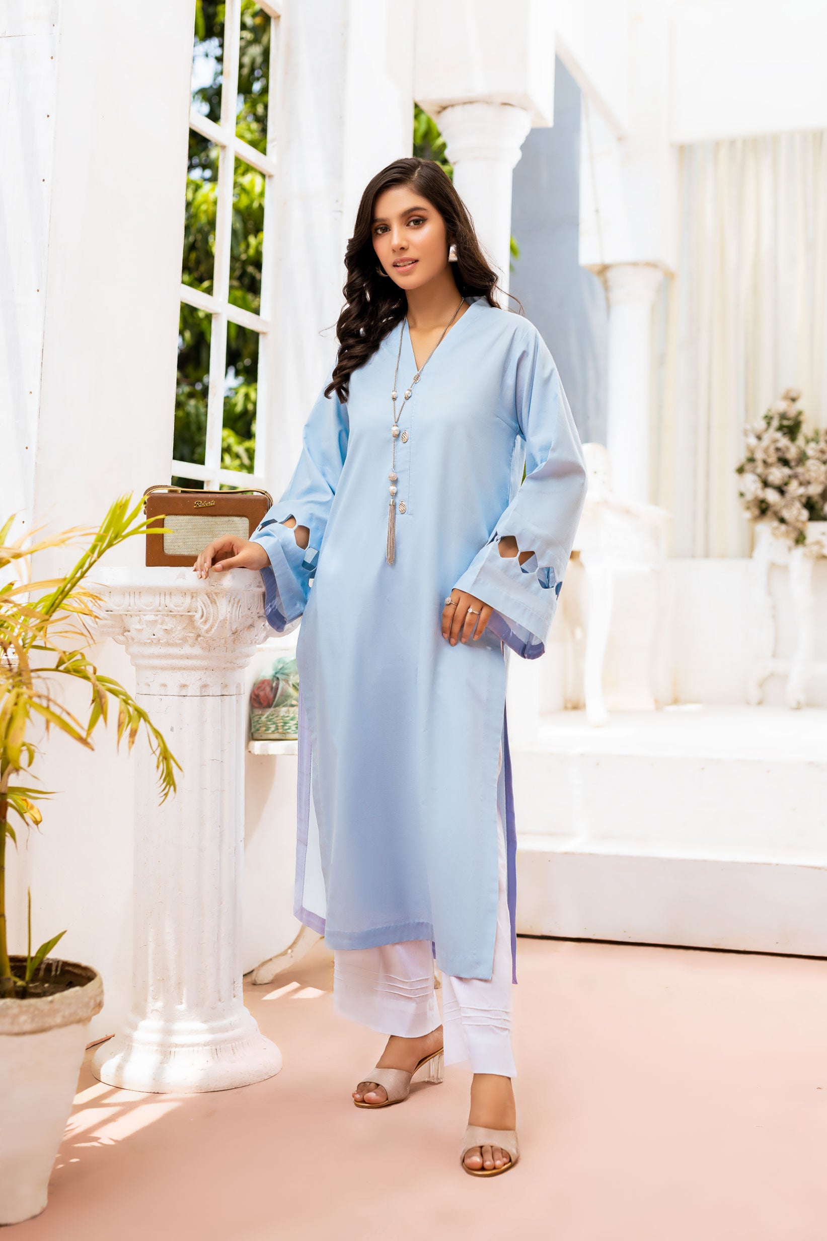 Azure Skies Pret 2PCs – lawn collection sale for women online in pakistan