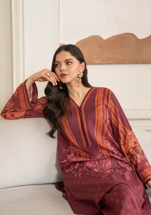 Begonia Stitched Lawn Pret – Modern 2Pc Design