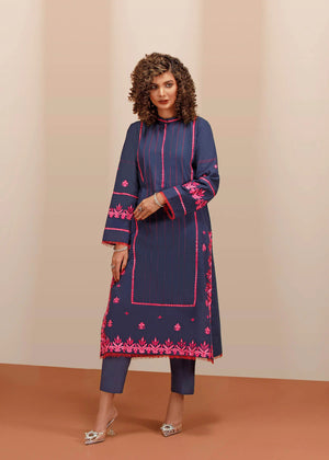 Blue Dureshahwar New Lawn Collection – 2025 Stitched Dress