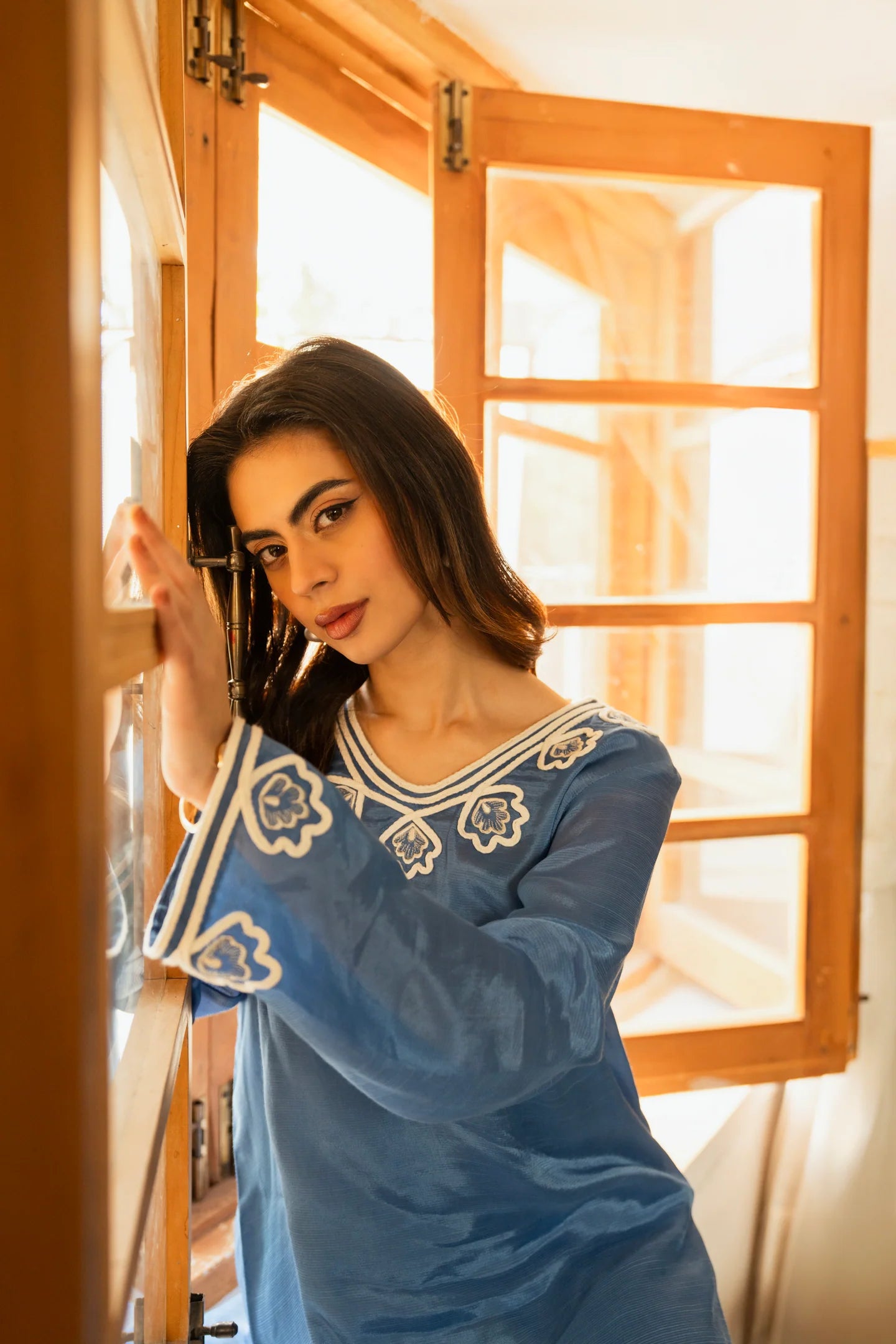 Neelam Pret Raw Silk 2 PCs