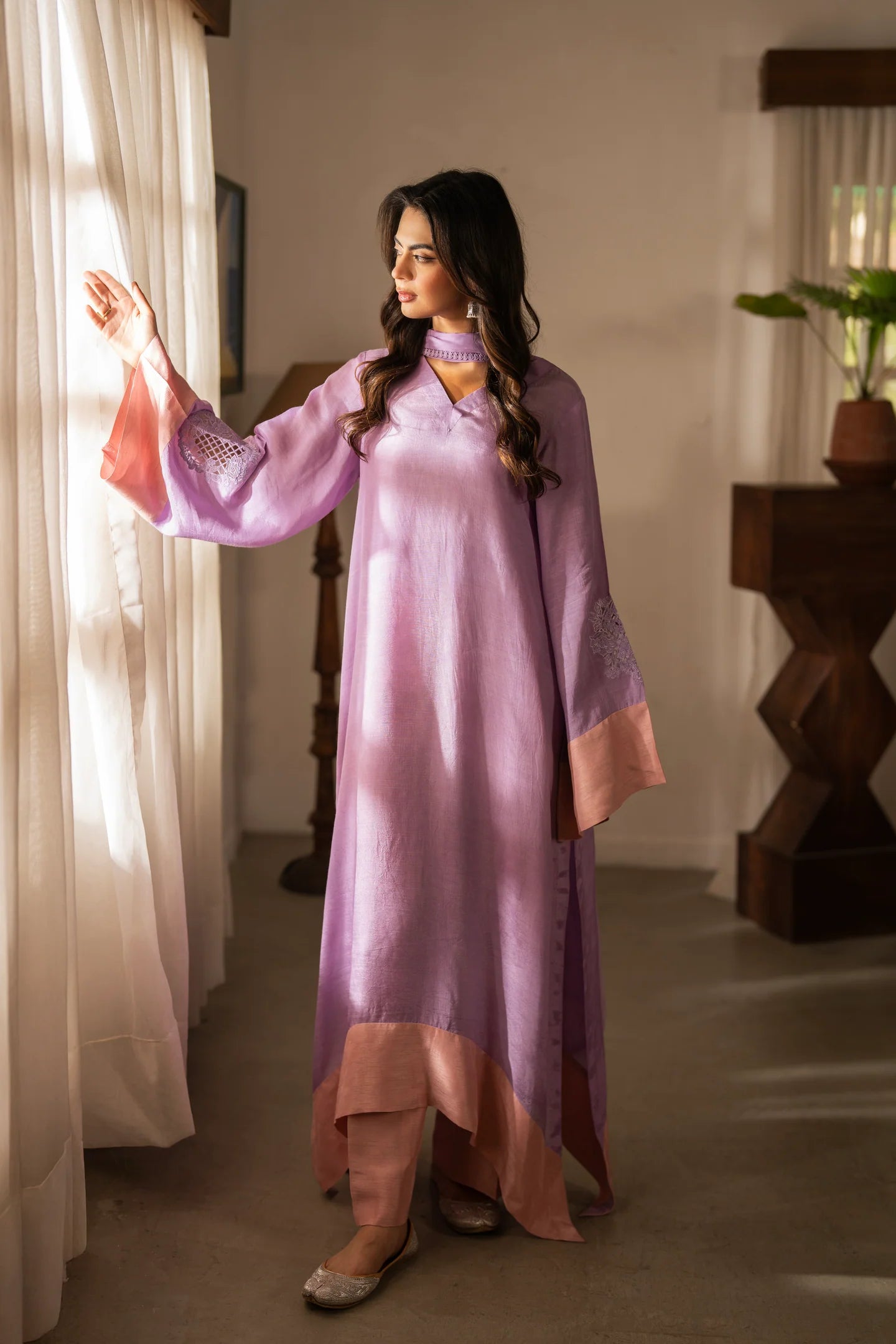 Laveena Pret Raw Silk 2 PCs