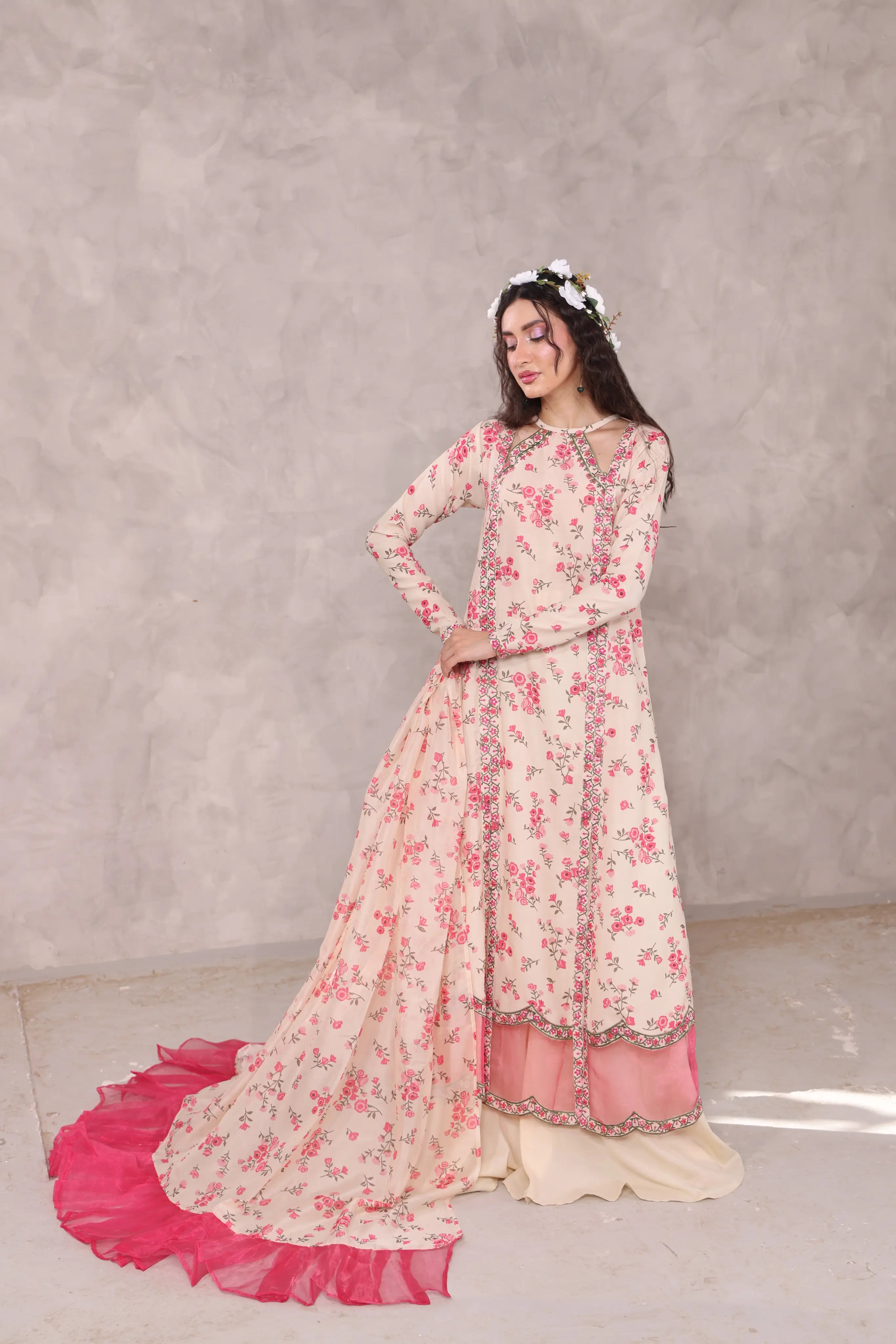 Dahila Lawn Pret 3Pcs