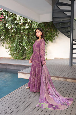 Delicate Wrap Maxi Dress