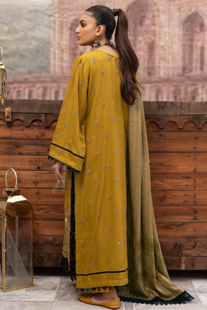 Embroidered Dhanak 3Pc Pret