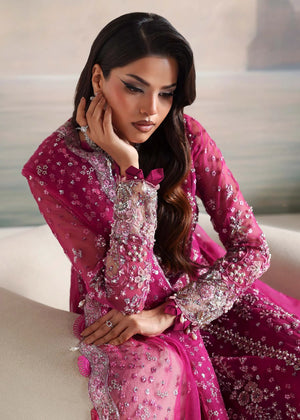 Emira Embroidered Organza 4 PCs Luxury Wear