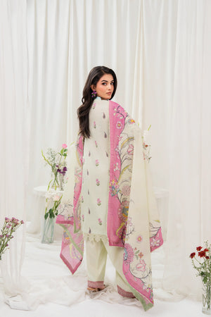 Gardian Stylish Lawn Long Frock Design