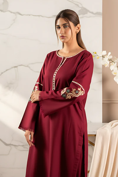 SF - 308 | Elegant Maroon Co Ord Set