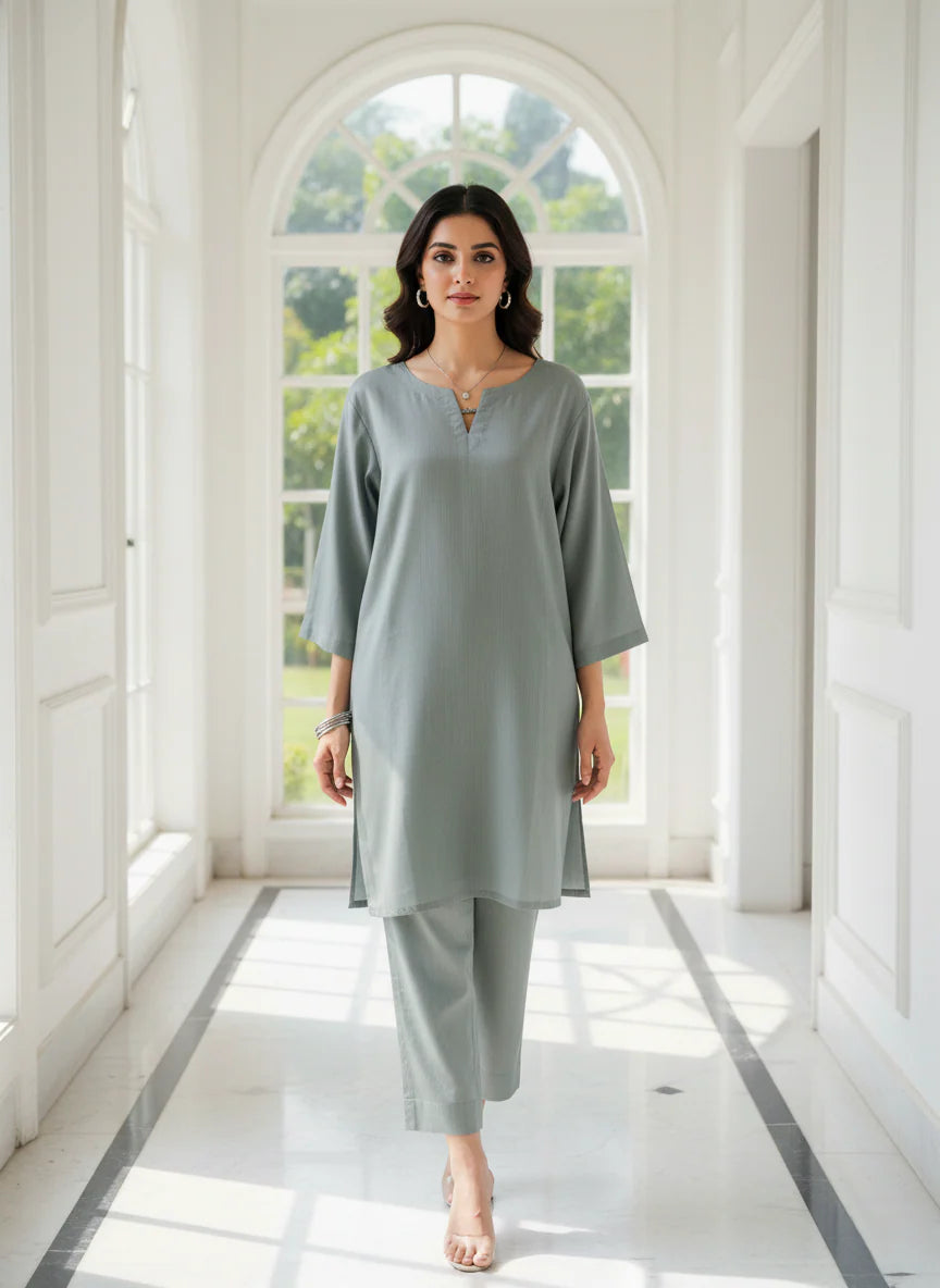 Aqua Whisper Co Ord Set