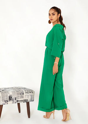 Glow Green Jumpsuit Pakistan – Modern One-Piece Style