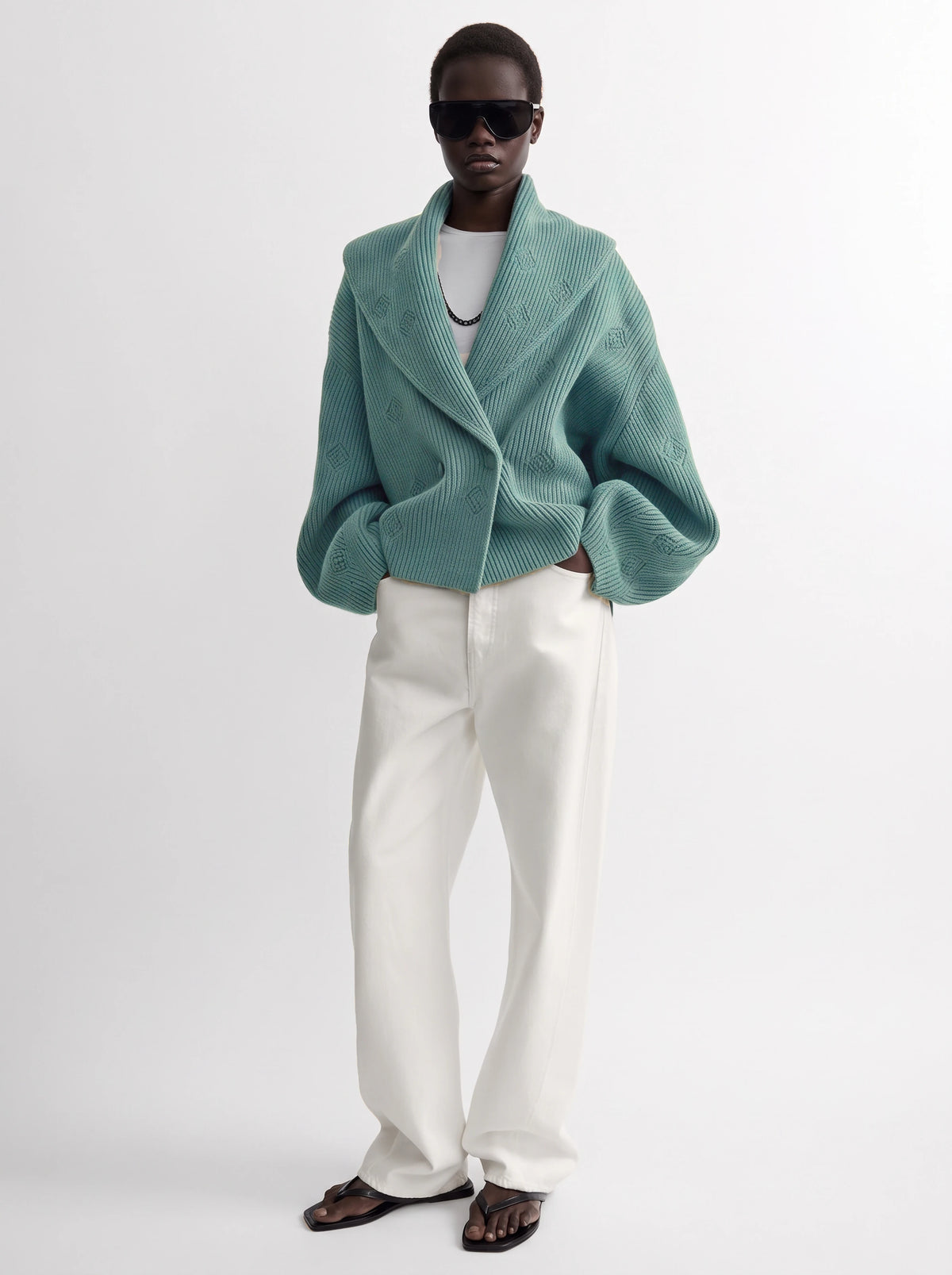 Minted Knit Cardigan
