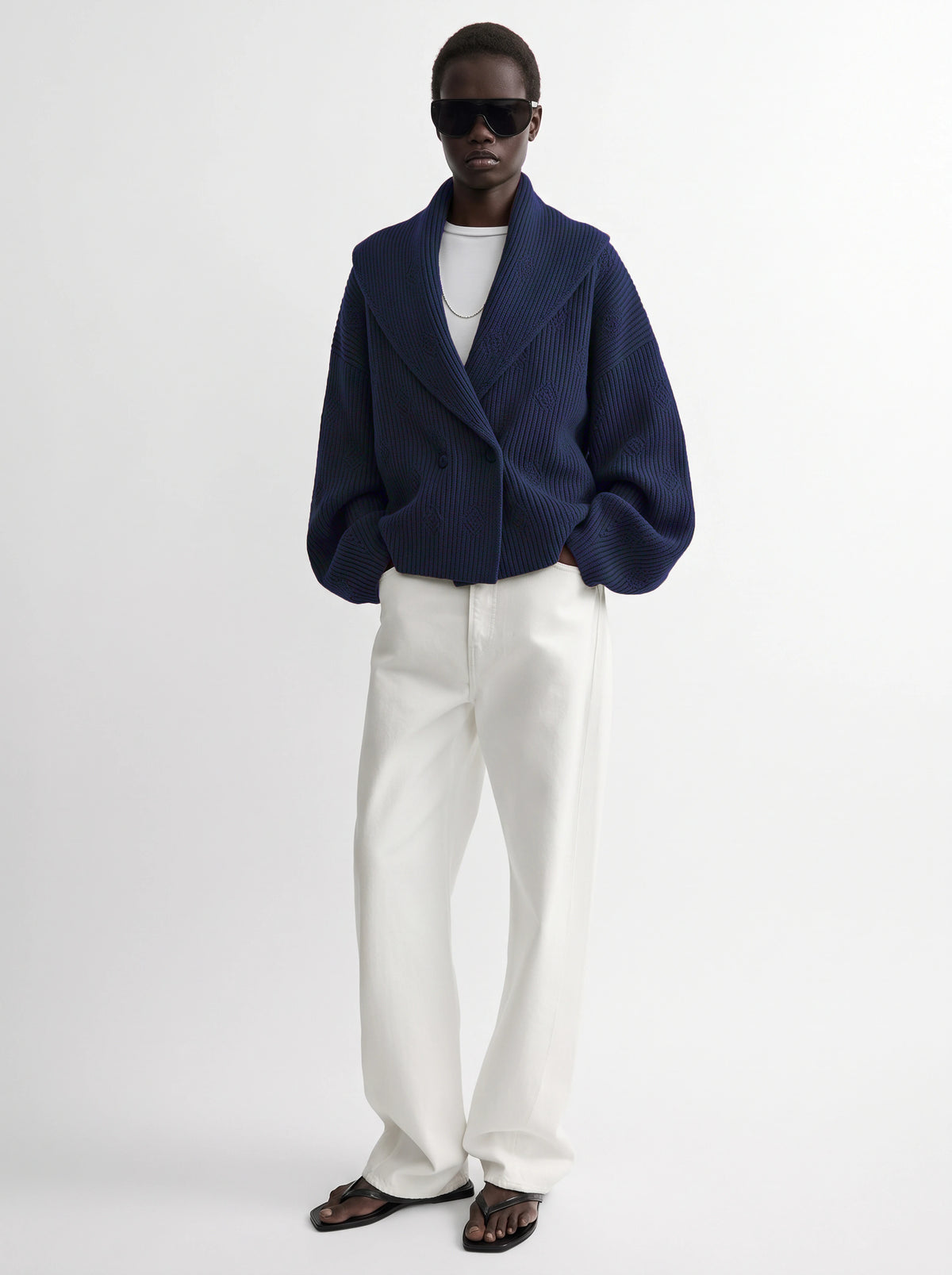 Ocean Frost Knit Cardigan