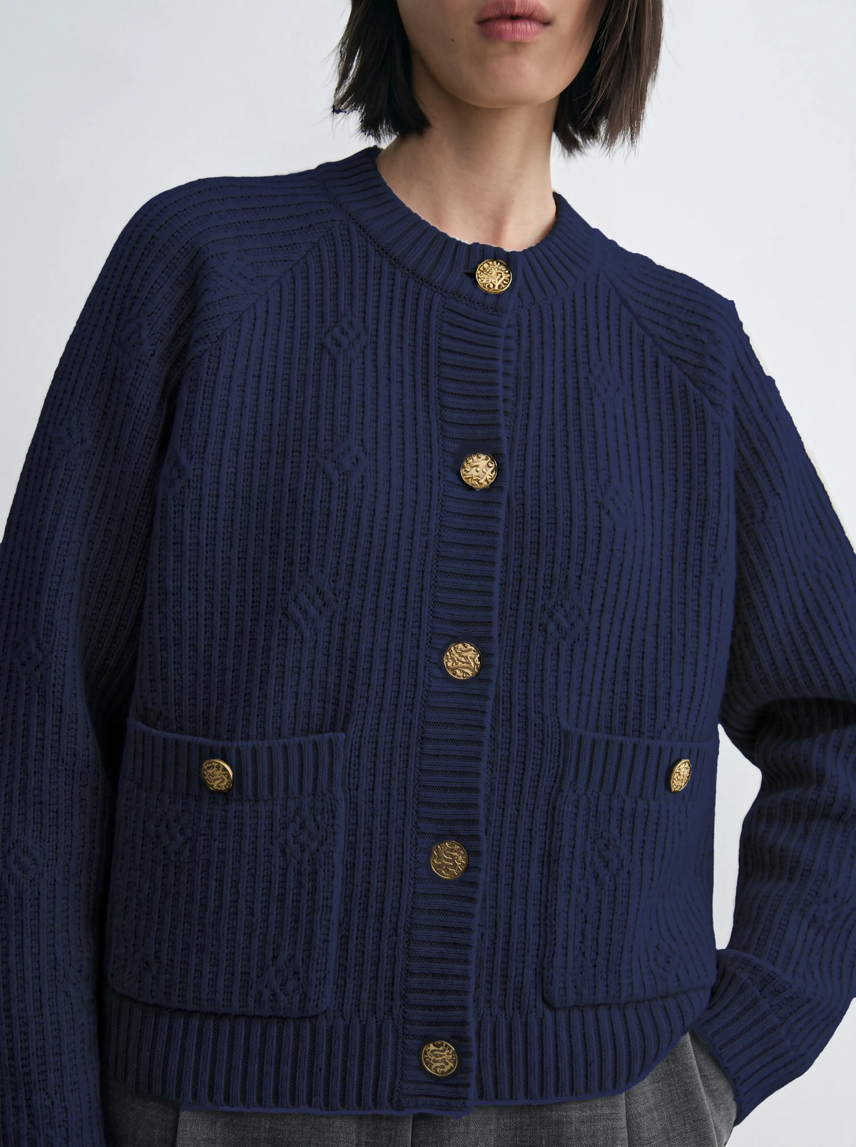 Deep Sea Knit Cardigan