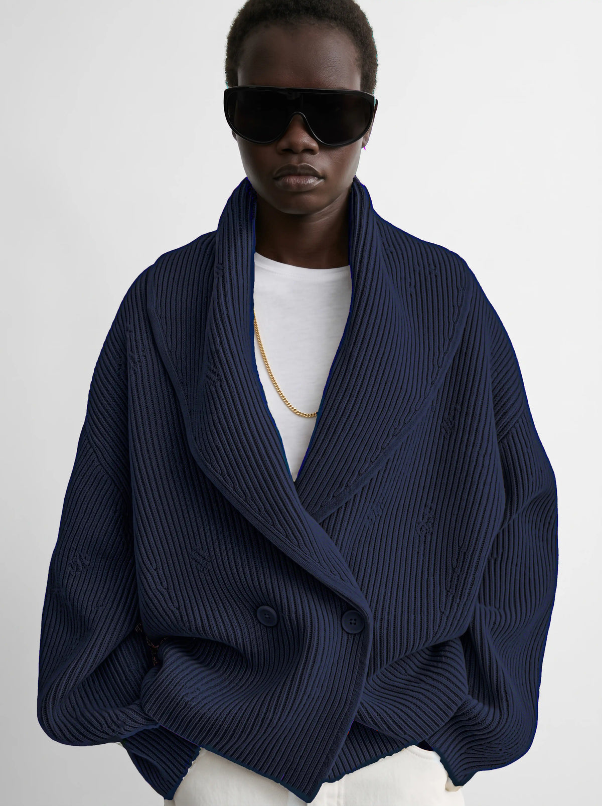 Ocean Frost Knit Cardigan