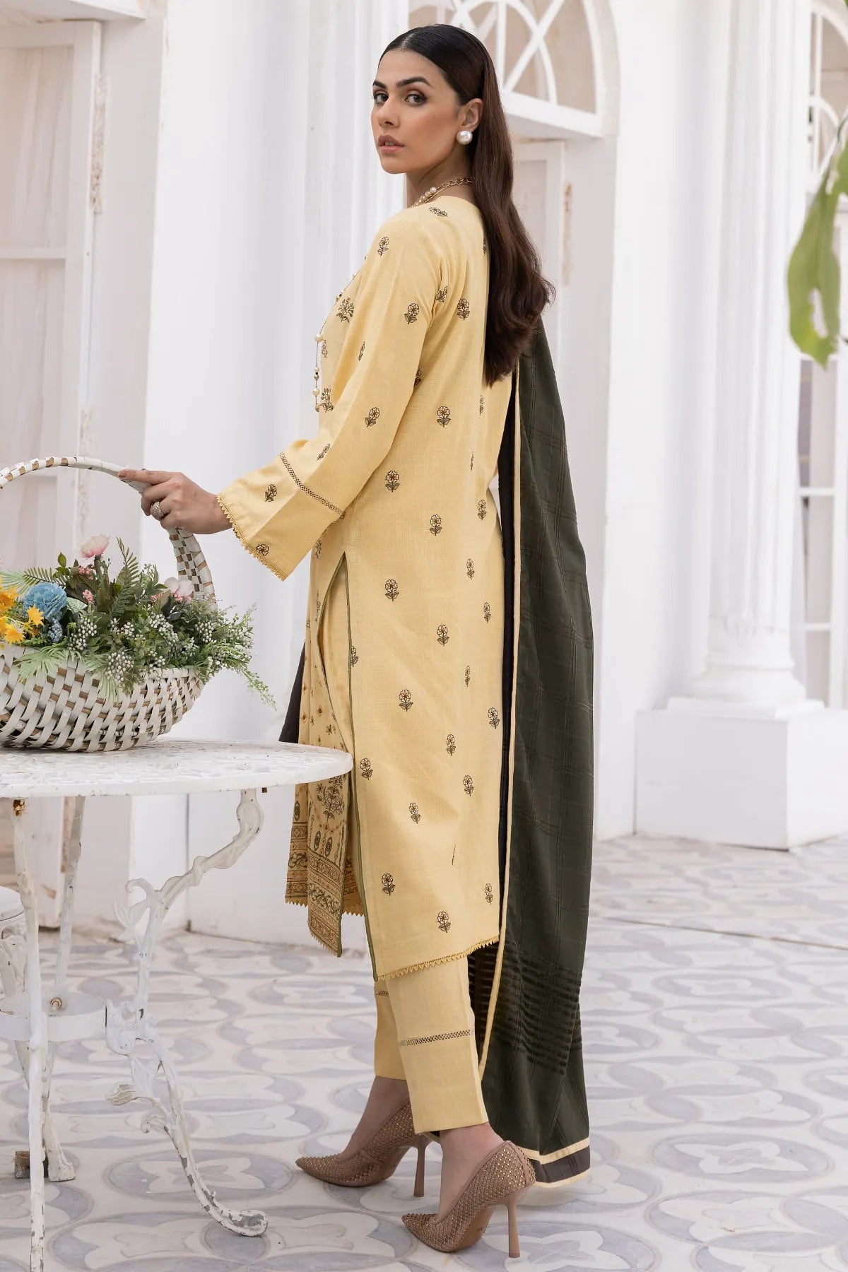 Handcrafted Dhanak 3Pc Set