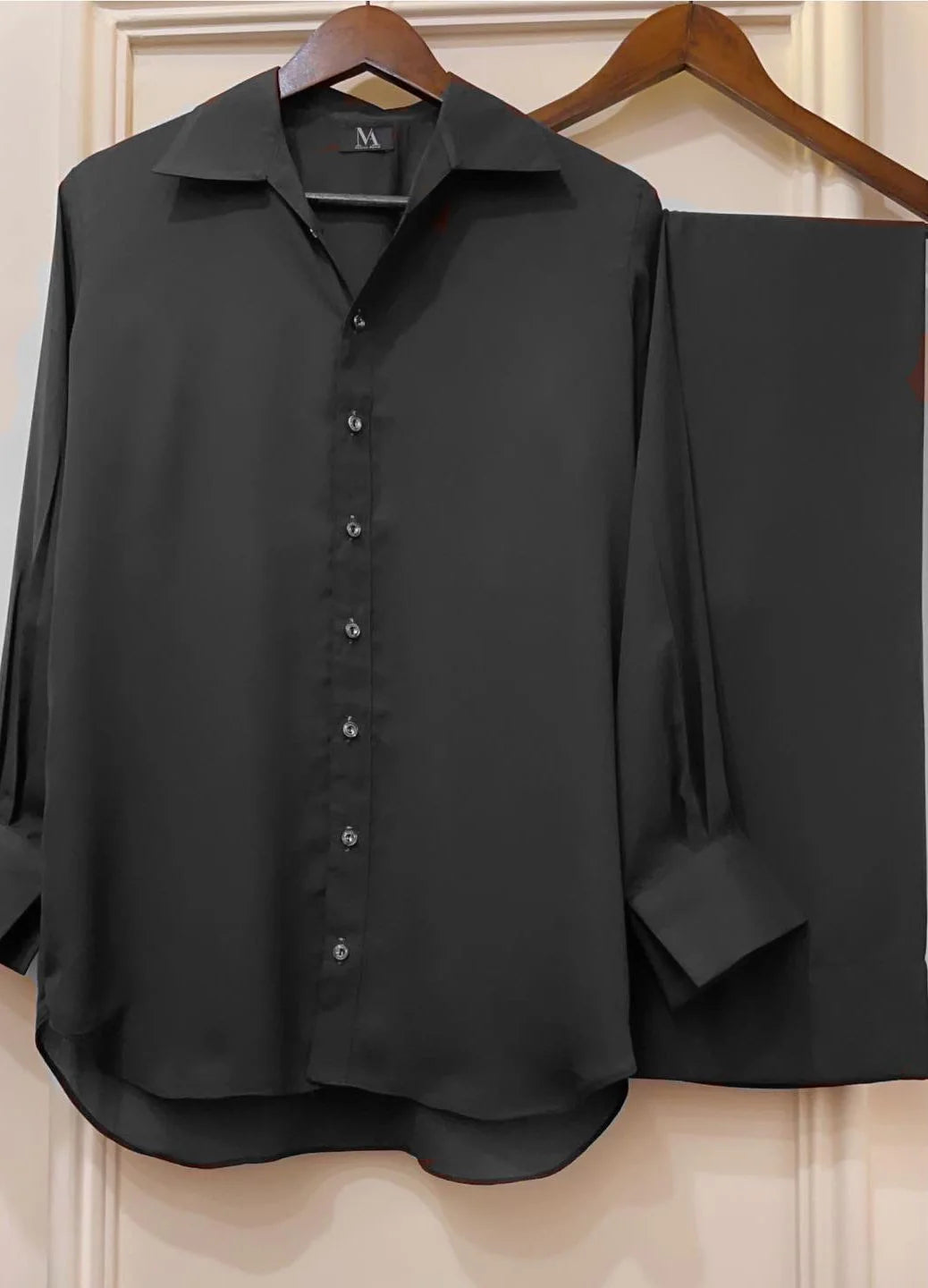 Co-ord Set Black 2 PCs