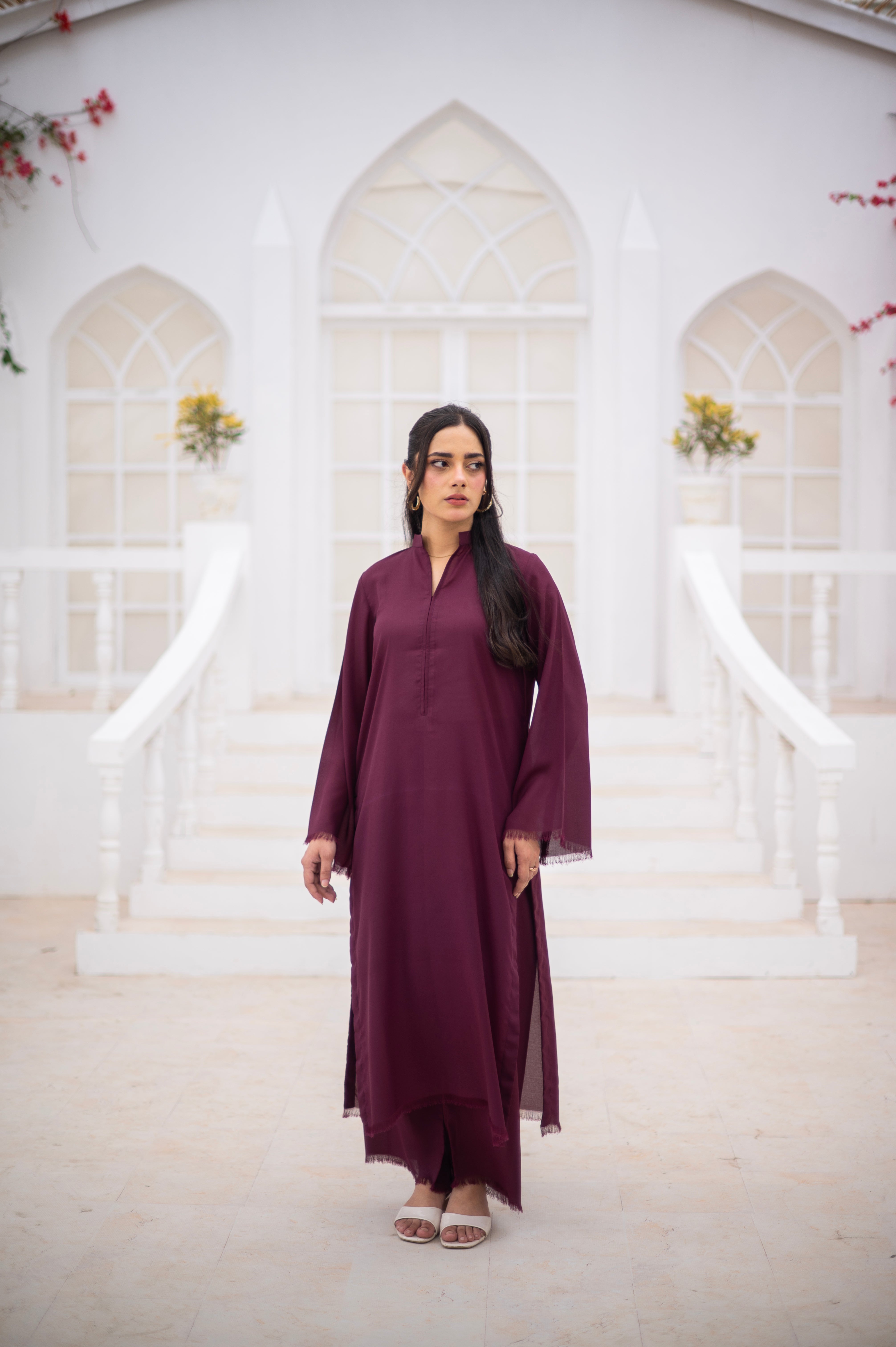 Burgundy Co-Ord Set